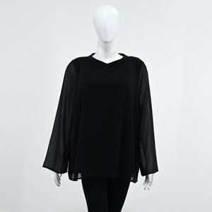 Only Women Black Embellished Top